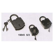 Metal Iron Lock, Size : 3.5', 3', 2.5'