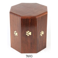 Wooden PET Cremation Urns, Style : American Style