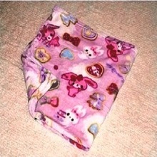 Polar Fleece Fabric Soft Baby Blanket, For Airplane, Home, Hospital, Technics : Woven