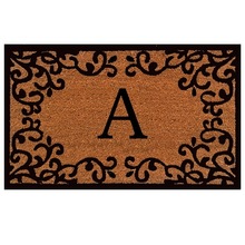 100% Cotton Waterproof Coir Door Mat, For Floor, Outdoor, Pattern : Printed