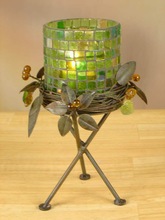 Metal Iron Candle Holder, For Home Decorative