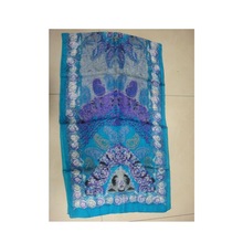  SILK  Printed Silk Scarve, Style : Plain
