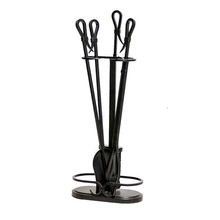 4 Piece Metal Fire Tool Set, For Home Fireplace, Size : 31'