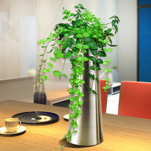 Silver Flower Vase for Home Decoration