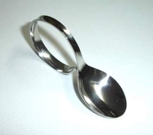 Stainless Steel Spoon Napkin Ring, For Table Ware 