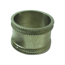 Metal Wedding Napkin Ring, Size : Customized