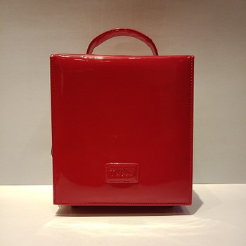 PU Leather Make Up Kit, Color : Red