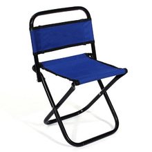 Camping Chair Oxford Cloth Chair, Color : Blue