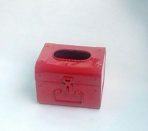 Rectangle Metal Burger Box, Size : 17x14.5x12.5 CM