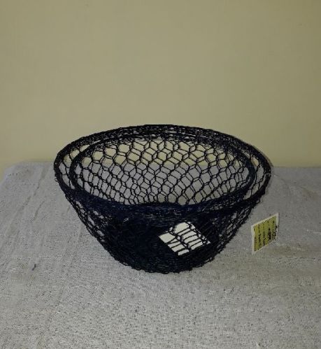 ROUND Metal Wire Basket, For Food, Feature : Eco-Friendly