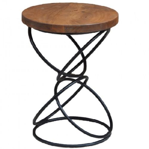 Round Metal Rings Bar Stool, For Commercial Furniture, Size : l30x 30x 45CM