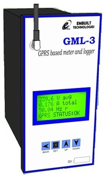 Energy Logging Three Phase Meter, Display Type : Digital Only