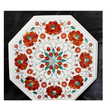 Handmade White Marble Table Top