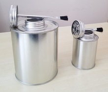 Brush In Can Tin Container