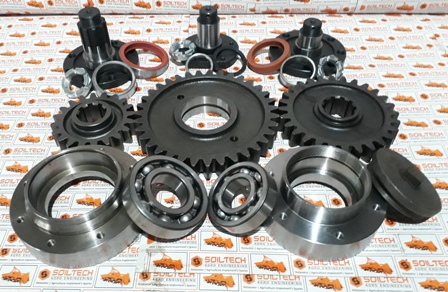 Rotavator Gearbox Side Gear Assembly