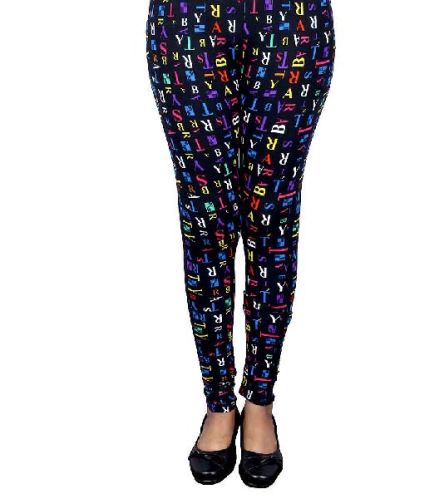 Thea Self Designer Printed Legging, Size : Multi