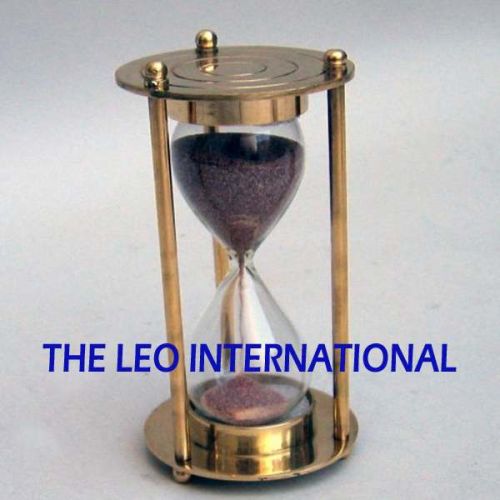 METAL Nautical Sand Timer, Size : 15 CM