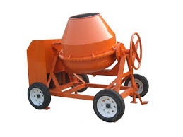 Semi Automatic Concrete Mixer Machine