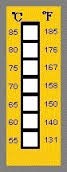 Paper Series Temperature Film Label