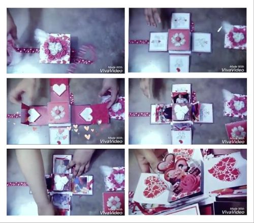 Paper Explosion Boxes, Feature : Handmade