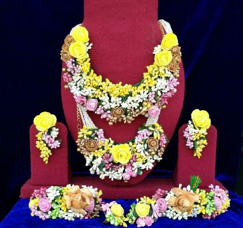 Metal Wedding Jewellery Set, Main Stone : Zircon