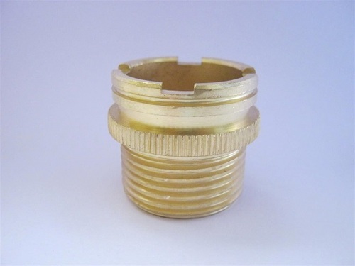 Brass CPVC Pipe Inserts, Color : Golden