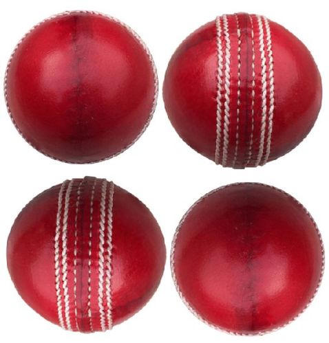 Plain Cricket Leather Ball, Shape : Round