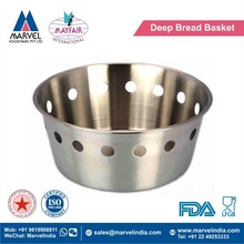 Deep Bread Basket With Bidding, Size : 16, 18, 20, 22, 24 CM