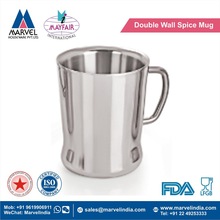 Metal Double Wall Spice Mug, Feature : Eco Friendly