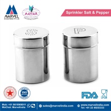 Metal Sprinkler Salt Pepper Shaker, Feature : Eco Friendly