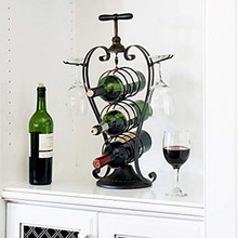 HEART SHAPE WINE RACK IRON WIRE