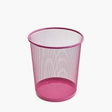 ROSE GOLD GARBAGE MESH TRASH CAN