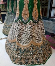 Embroidered Bridal Lehenga, Size : S-M-L-XL-XXL