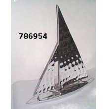 Aluminium Metal Decorative Ship, For Home Decoration, Style : Antique Imitation