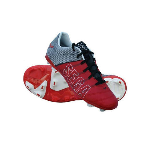 PU Sega Red Sports Shoes, Size : 10, 5, 6, 7, 8, 9