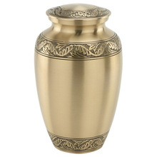 Metal Engraved Cremation Urn, For Adult, Style : American Stylez