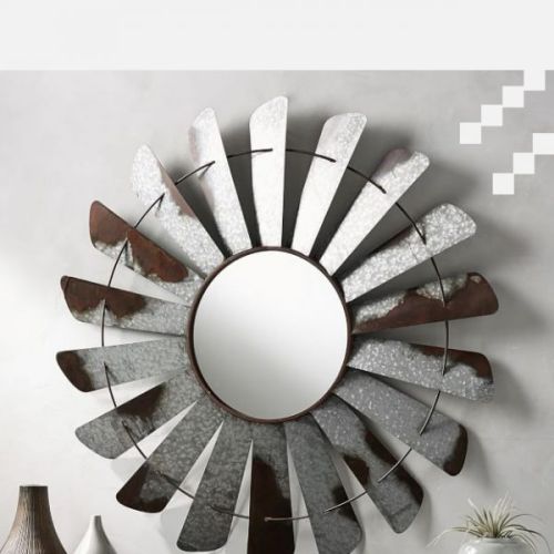 FAN WINGS DECORATIVE MIRROR
