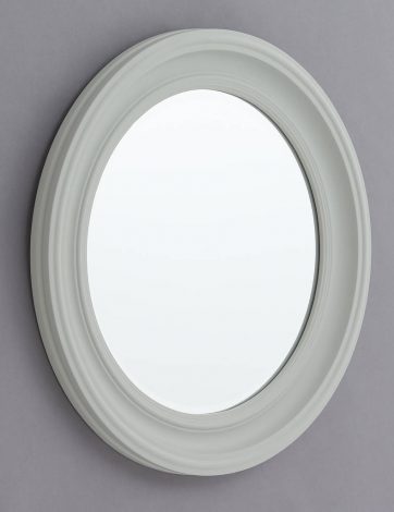 MW MDF MATT WHITE DECORATIVE MIRROR