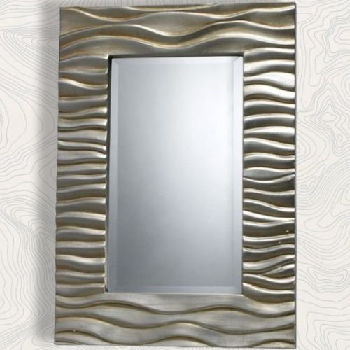 WOW WAIVES DECORATIVE MIRROR