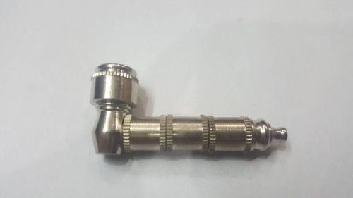 Silver Polish Brass Plain Smoking Pipes, Feature : Excellent Durability, Light Weight