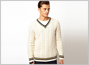 Men Cricket Sweater