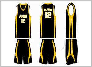 100% Polyester Custom Basketball Uniforms, Size : XL