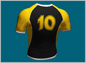 Custom Designer Rugby Jersey, Size : L, XL