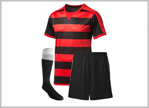 100% Polyester Sublimation Soccer Uniform, Size : XL