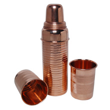 Copper water bottle, Packaging Type : Corrogated Box