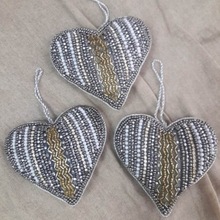 Bead Decorative Hanging Heart, Color : Customized