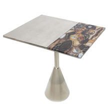 Table With Agate Stone Top, Color : Polished