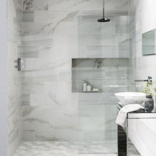 Ceramic Bathroom Marble Tiles, Size : Multisizes