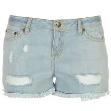 Plain Denim Ladies Shorts, Size : XL