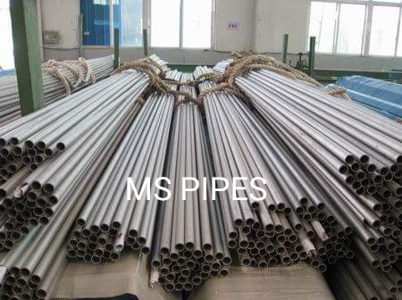 Polished Mild Steel MS Pipes, For Industrial, Feature : Fine Finishing, High Strength, Rust Proof